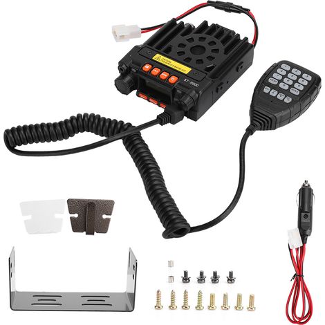 KT-8900 Mini-Autoradio-Sender, 4 Bänder, automatische Sperre, Aluminiumlegierung (1/5)