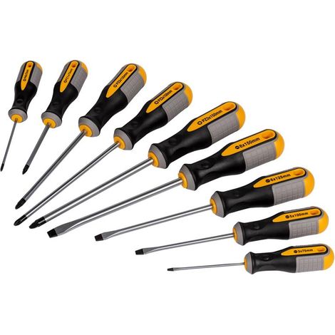 Roughneck 22-197 Screwdriver Set, 9 Piece ROU22197