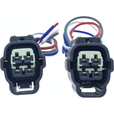 Compatible avec les prises pour sondes lambda avant et arrière des modèles Kia K2, K5, Sportage, Hyundai ix35, Elantra, Yue Dong, Lang Dong et Reina -- JB1932-4P