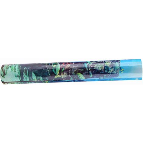 Papier Peint Décoratif pour Aquarium Ville Sous-Marine en Ruines, Épais PVC 91x50cm - AUTRES (1/5)