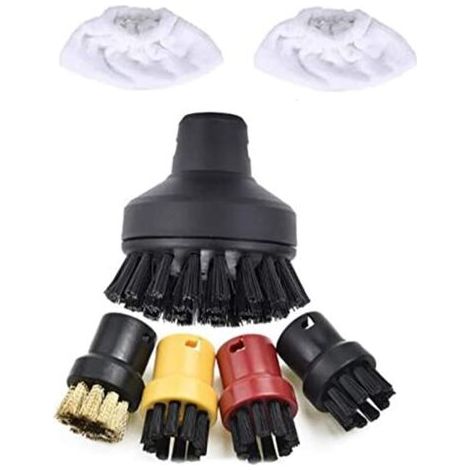 Grande brosse de nettoyage à vapeur ronde pour Karcher SC1 SC2 SC3 SC4 SC5 SC7 (1/5)