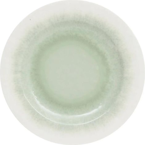 Lot de 6 Assiettes Plates "Clara" 28cm Vert