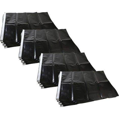 vhbw 20x Entsorgungsbeutel kompatibel mit Kärcher NT 25, 361, 362, 35, 40, 45, 55, 360 Xpert Staubsauger - Polyethylen, 110cm x 70cm Schwarz (1/4)
