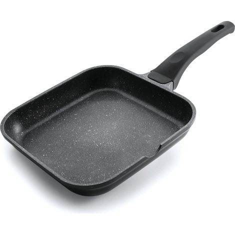 Grill liso eco piedra 24 x 24 cm