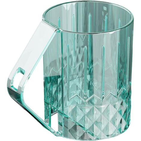 Gobelet de bain de bouche  Inclinable à 45 degrés  Séchage rapide moderne  Brosse à dents inversée pour la maison, l'appartement, le dortoir, l'extérieur, les voyages, le camping, l'avion, le