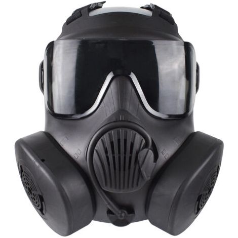 M50 Doppelkartuschen-Gasmaske – Militärqualität – COVID-19-Schutz – Multifunktional und langlebig – Unisex – Geeignet für Outdoor-Aktivitäten (1/4)