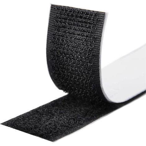 rollos de cinta de velcro, adhesivo de doble cara, 20 mm x 8 m, para marcos de fotos y decoración. (1/5)
