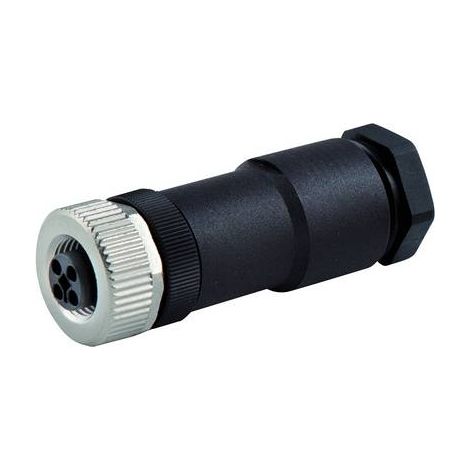 Murrelektronik Conector industrial M12 de 4 pines robusto