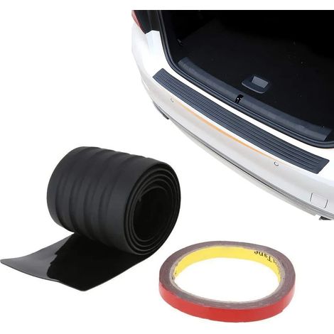 Stoßstangenschutz gummi，Heckstoßstange Protector Guard für die hinteren Kofferraumwanne mit Anti-Scrape-Gummi-Stoßstangenschutz, perfekte Passform für die meisten Autos, einfach Einbau