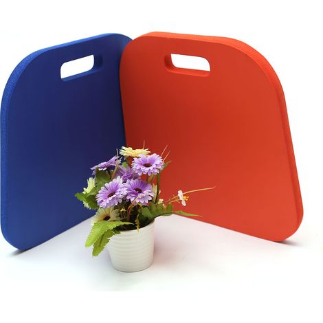 Genouillère noire en NBR, coussin épais et portable pour jardinage, prière et yoga. Idéale pour les genoux, le jardinage, la prière et le yoga en extérieur. (1/5)