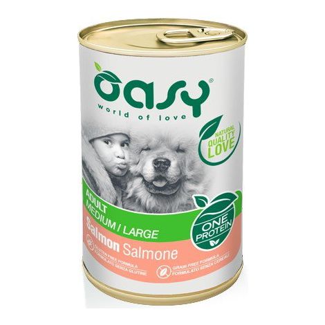 Oasis  Una proteína  Adulto - Łosoś 400g (1/2)