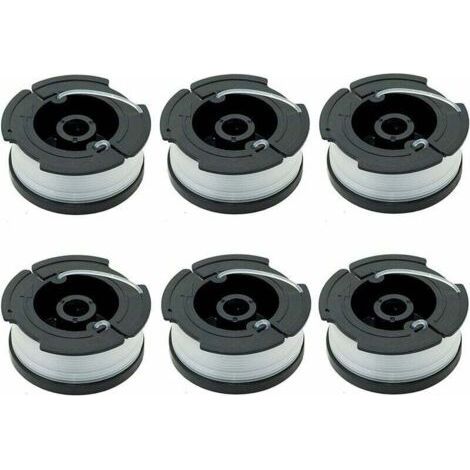 ALLIANDISLot de 6 bobines A6481 A6485 pour tondeuses Black Decker (1/5)