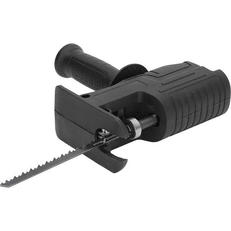 Adaptateur de Scie Alternative pour Perceuse, Tête de Conversion avec Lame pour Tronçonneuse et Poignée Amovible (1/5)