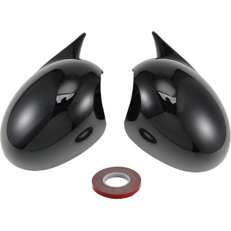 Cache de rétroviseur compatible avec les rétroviseurs de porte latérale des COOPER R55 R56 R57 R58 R60, B (1/5)