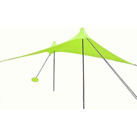 Les tentes pare-soleil avec sacs de sable sont adaptées au camping, à la pêche, à la randonnée et aux parcs de plage aménagés dans les jardins. (1/5)