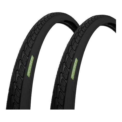 2 Copertoni 700x35C Copertoncini Pieghevoli 37-622 per CicloCross Cross Country Gravel Bike Bici Adulto Ibrida Ecovelo (1/5)