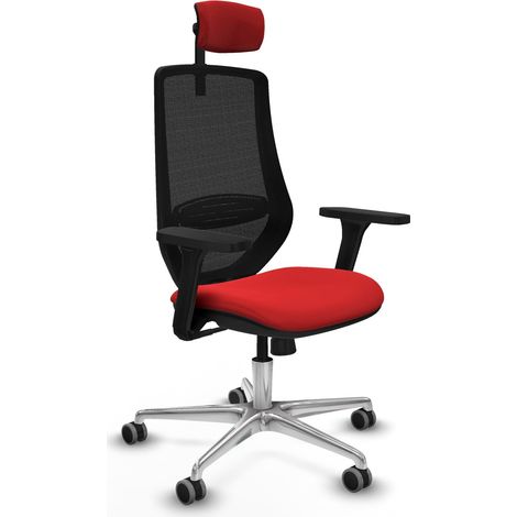 Piqueras y Crespo Mardos Silla de Oficina Roja Confort