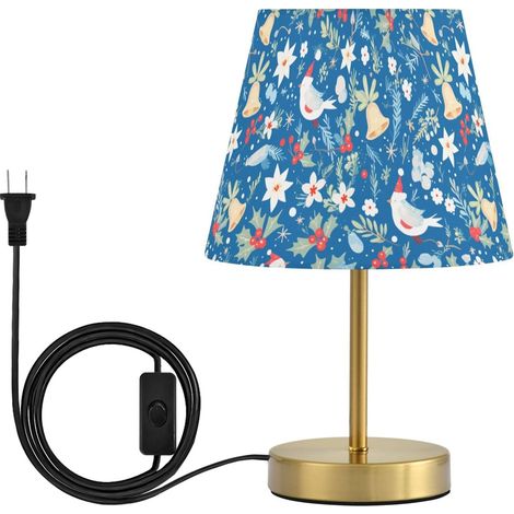 GuoChe Lampe de table argentée à motif Noël, 3 modes couleur (1/5)