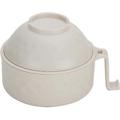 Bol à ramen en fibre de bambou brute, grand bol, ensemble de vaisselle pour égoutter la soupe (six pièces) (1/5)