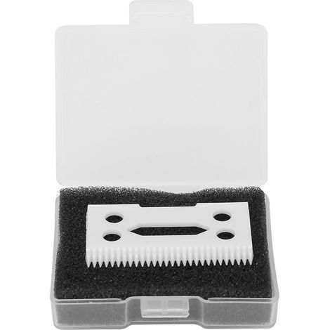 Lame de tondeuse céramique amovible pour clipper, tête de coupe de rechange pour rasoir, accessoire coiffure professionnel (1/5)