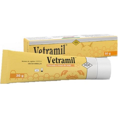 Fatro vetramil Cicattering Pomad Anti -Wund -Infektionen, 30 g