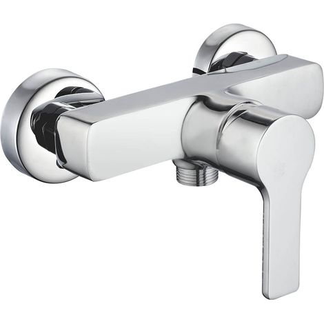Kibath Grifo de Ducha monomando PIN acabado CROMO brillo fabricado en latón (1/5)
