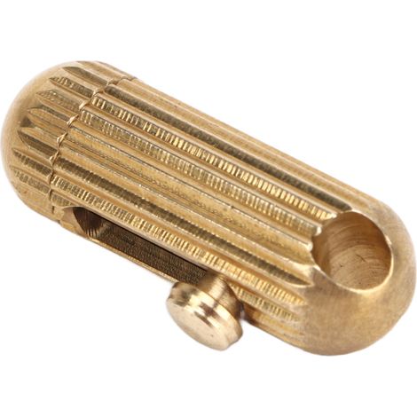 Mini couteau pliant en laiton avec lame rétractable en acier inoxydable, couteau multifonctionnel avec anneau porte-clés, peut également servir d'ouvre-poche, adapté à une utilisation en extérieur. (1/5)
