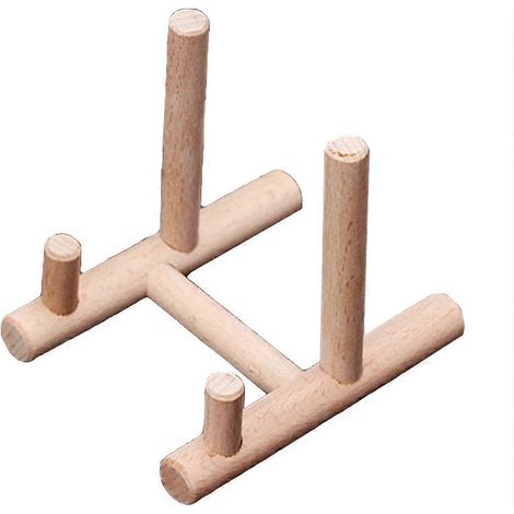 Holztablett, Kuchenhalter, Tischablage, Bilderrahmenständer, Ladentheke