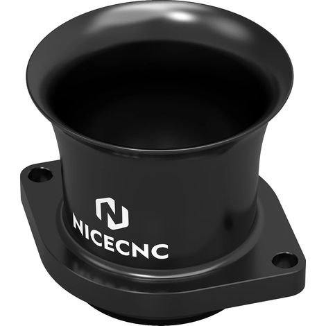 Trompeta de admisión, alto rendimiento a altas RPM, construcción de aluminio, 1 unidad (1/2)