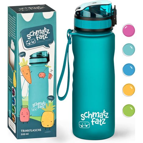 schmatzfatz Trinkflasche Sportflasche 500 ml 24 cm Tritan (1/5)