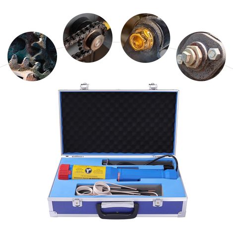 Appareil de chauffage à induction magnétique, appareil de chauffage à induction LED compact et portable 1100w, 220V 8 bobines (1/5)