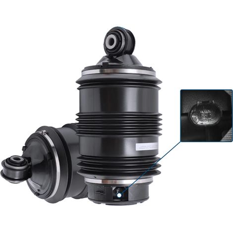 Sac de suspension pneumatique, Longueur 36 cm, Largeur 17 cm, Hauteur 17 cm, Poids 3 kg, Pour E-Class T-Model S211 2003-2009 (1/5)
