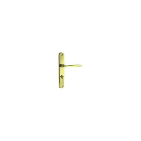 Manilla de puerta interior Domino MiA M1 de latón - cerradura de inodoro de 72 mm