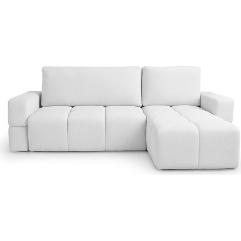 Divano angolare reversibile con funzione letto FUMO destro del produttore bianco (1/5)