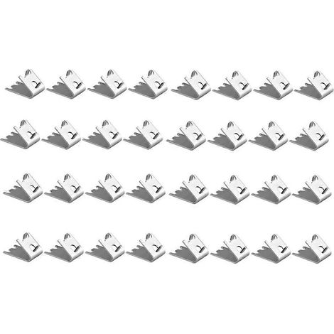 32 920158 congélateur étagère clip acier inoxydable étagère clip pour réfrigérateur congélateur refroidisseur étagère (1/5)