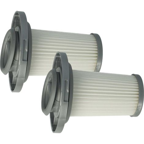 vhbw 2x filtro di separazione compatibile con Rowenta X-Force Flex 8.60 Allergy RH9677WO aspirapolvere - Filtro di ricambio, lavabile grigio / bianco