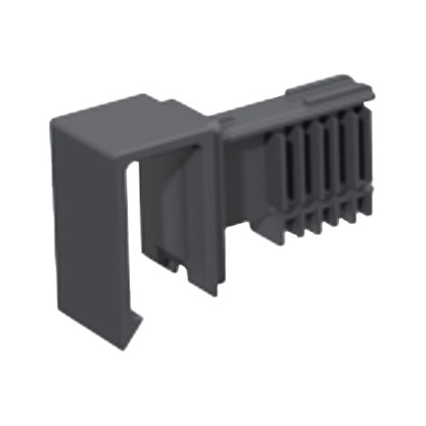 Fixation d'extrémité bandeau arcitech - Décor : Anthracite - HETTICH (1/3)