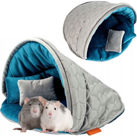 Maison, lit, grande coquille pour rongeur, lapin, cochon d'Inde 40x25cm (1/5)