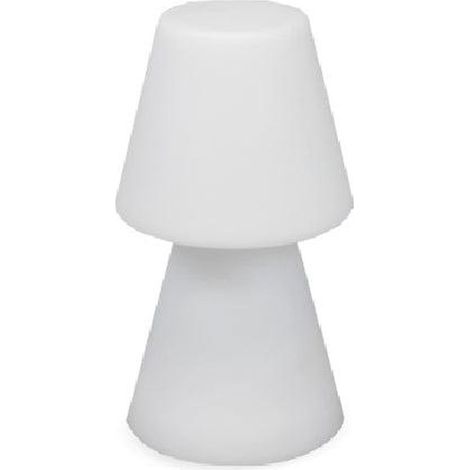 Außen Tischlampe kabellos Akku Lampe LED IP65 45 cm dimmbar Farbwechsel RGBW Fernbedienung Outdoor Tischleuchte außen Balkon Terrasse Garten (1/5)