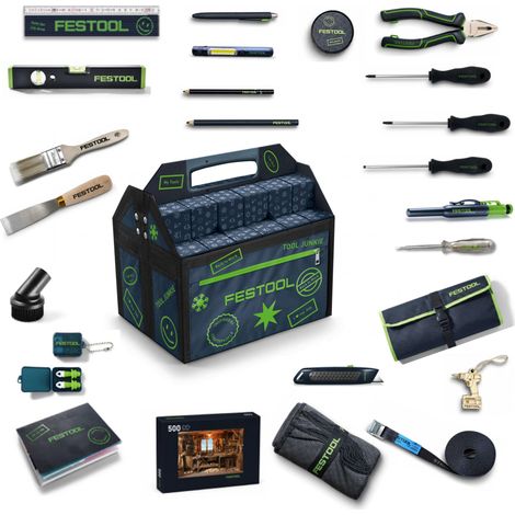 Calendrier de l’Avent Festool AK-FT1 – Édition limitée 2026 – Coffret multi-outils avec surprises d’outils et accessoires