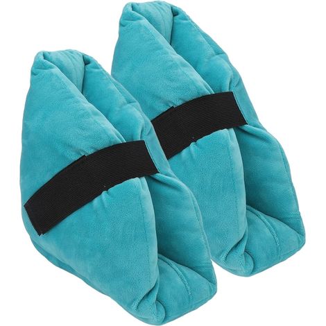 Coussin Protecteur de Talon 2 Pièces Protecteurs de Pied Réglables Doux pour Talons Oreillers de Soutien de Cheville de Pied pour les Plaies de Pression (1/5)