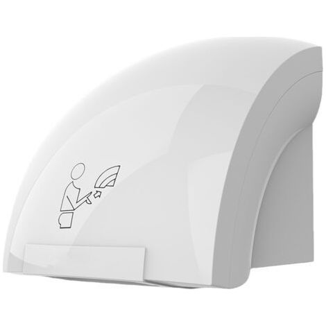 Sèche-mains automatique 1200W – Vitesse de séchage 10-12s – Carrosserie en ABS résistant – Consommation 0,02 degrés/minute (1/5)