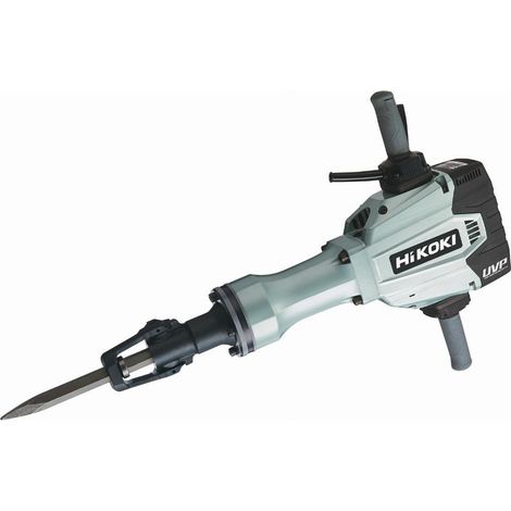 Hikoki – Démolisseur hexagonal 2000W – Énergie de frappe 70J – Système anti-vibrations UVP – Pour béton armé et gros travaux