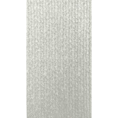 Ensemble De 12 Panneaux Décoratifs Effet Pierre Grattée 3D, Revêtement Mural Pu 8,6 M², 120X60X2,5 Cm, Blanc Albâtre (1/5)