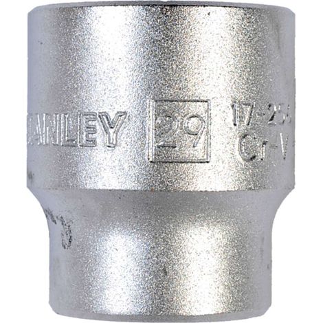 Steckschlüssel Stanley 1-17-256 Chrom-Vanadium Stahl Maxi Drive