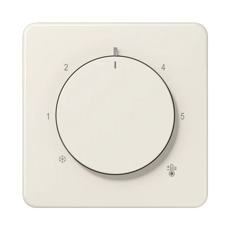 Jung Couvercle pour thermostat, thermoplastique, série CD, blanc CD 1749 BF