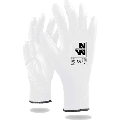 BROXA GANTS DE TRAVAIL 4001 Blanc 9