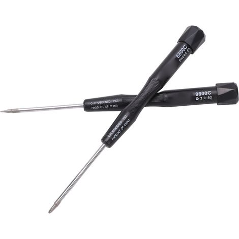 2-teiliges professionelles Anti-Rutsch-Schraubendreher-Set, magnetische Bits für Wartungsarbeiten 8800C D, ergonomischer Griff, Präzisionswerkzeug. (1/5)