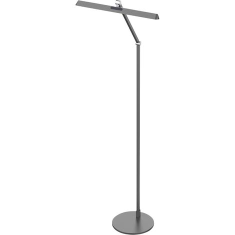 Lampadaire Led Beba 12 W 1340 Lm, Structure En Aluminium Et Méthacrylate, Variateur Tactile, Ip20, 106 Cm, Couleur Anthracite - Beba (1/3)