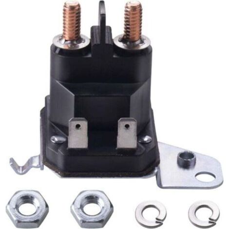 Relè solenoide di avviamento 12V per Cub Cadet XT1 XT2 Enduro RZT LT1 ZT1 ZT2 MTD Troy-Bilt Craftsman Yard Man Machines Zero Turn Riding Mower 725-06153A 725-06153 (1/4)